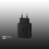 Сетевое зарядное устройство Samsung 60 Вт (USB-C) черное для Samsung S26 Ultra 
